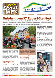 Sonderstadtinfo Ruperti-Stadtfest 2023
